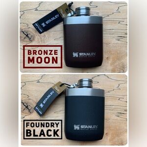 NEW Stanley Unbreakable Flask Master Series 8 oz - Bronze Moon or Foundry Black